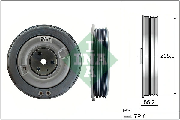 Belt Pulley, crankshaft